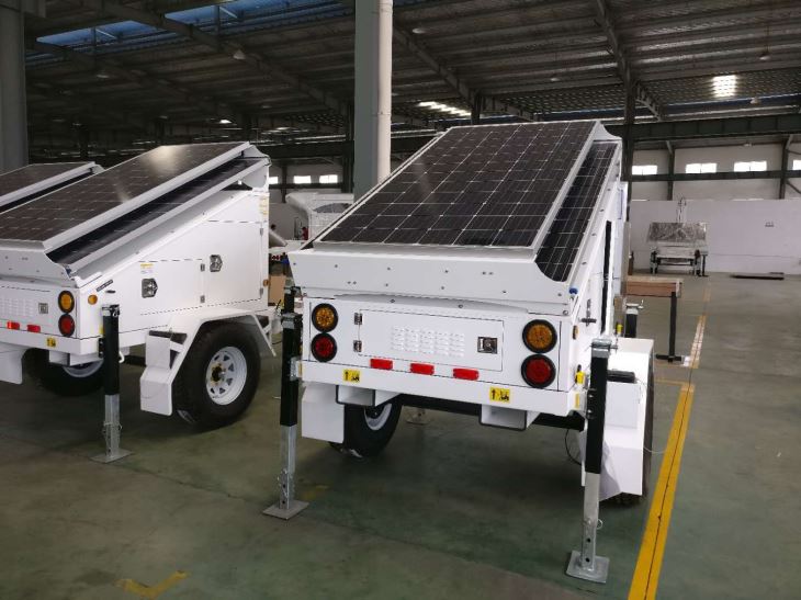Parking Solar Lighting Tower