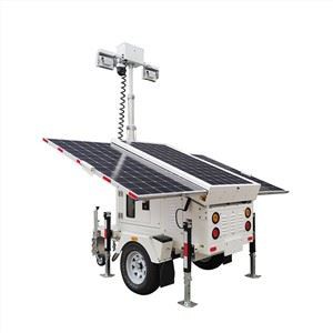 ソーラーモバイル監視トレーラー