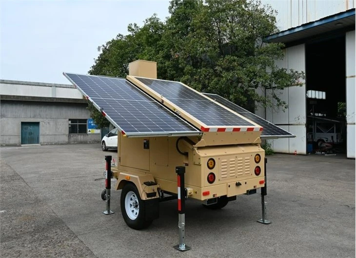 mobile solar cctv tower Biglux